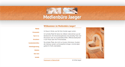 Desktop Screenshot of medienbuero-jaeger.de